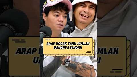 Reza Arap gak tahu jumlah uangnya sendiri‼️ #rezaarap #yb #ybrap #shorts