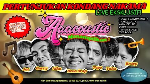 AAACOUSTIC LIVE STREAM #BukanMARAPTHON