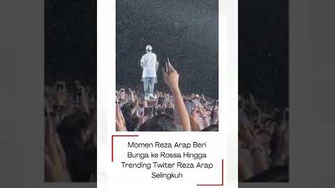 Momen Reza Arap Beri Bunga ke Rossa Hingga Trending Reza Arap Selingkuh #shorts #artis