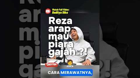 Reza arap mau piara gajah ?! 😂 #rezaarap #ybrap #radityadika