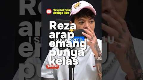 Reza arap emg punya kelas 👍 #rezaarap #radityadika #podcast