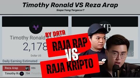 IQ 150 DIBONGKAR?! Drama Reza Arap vs. Raja Kripto Timothy Ronald! (Analisis Kuantitatif)
