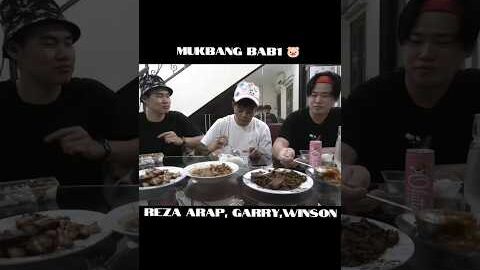 REZA ARAP GARRY ANG WILSON RENALDY MAKAN B2 #rezaaraplive #garryang #wilsonrenaldy