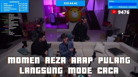 MOMEN REZA ARAP PULANG‼️LANGSUNG MODE CACA‼️