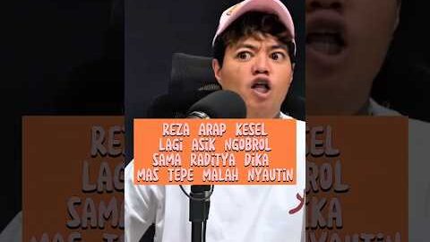 Reza Arap Dibikin Kesel Sama Orang Kabupaten Satu Ini🤣 #rezaarap #radityadika #yb #trendingshorts