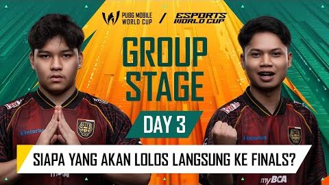[ID] 2025 PMWC at EWC Group Stage Day 3 | PUBG MOBILE WORLD CUP at ESPORTS WORLD CUP