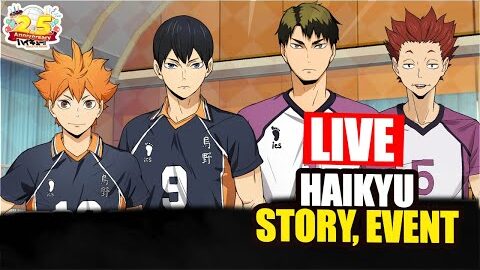 🔴 Finally 2.5th Anniversary Event – HAIKYU!! HTTD 24/7 Livestream (KECUALI MATI LAMPU)