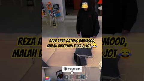 Reza Arap Datang Badmood, Malah Dikerjain Yuka & Jot 😂 #rezaarap #marapthon2