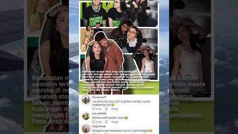 REZA ARAP & LULA LAHFAH MESRA BANGET! Go Public? #Shorts