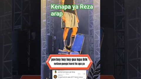 KENAPA YA REZA ARAB #rezaarap #trending #konser #shorts #shortvideo