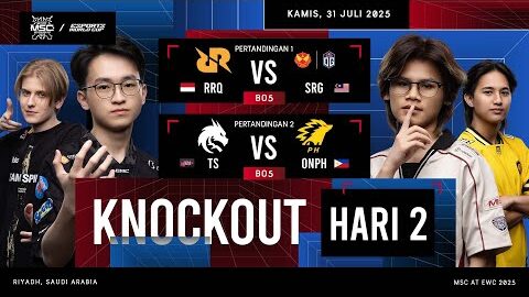 🔴 LIVE | MSC di EWC 25 | HARI 7