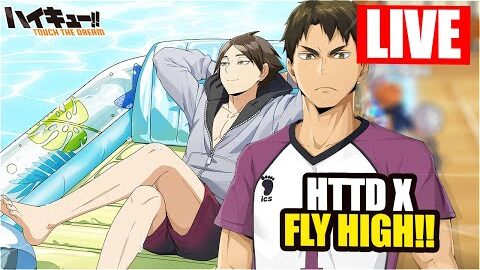🔴 LIVE GACHA HTTD X HAIKYU!! FLY HIGH Livestream 『DONATHON』