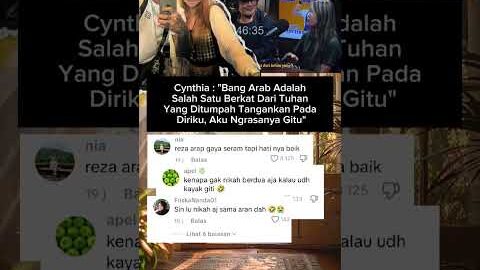 CYNTHIA UNGKAP YG DIRASAKAN TENTANG REZA ARAP #rezaarap #yb #ybrap #cynthia #deddycorbuzier #shorts