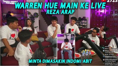 Warren Hue Masuk Live Reza Arap! Rapper Indonesia yang Tembus Marvel! #yb #marapthon #aaaclan