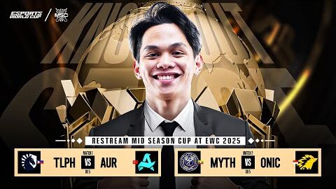 RESTREAM KNOCK OUT STAGE EWC 2025 DAY 1