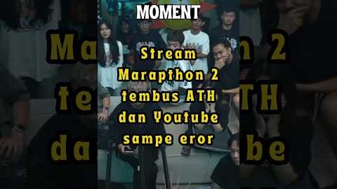 Marapthon2 tembus ATH stream nya sendiri.  #yb #ybrap #irl #marapthon2 #streamer