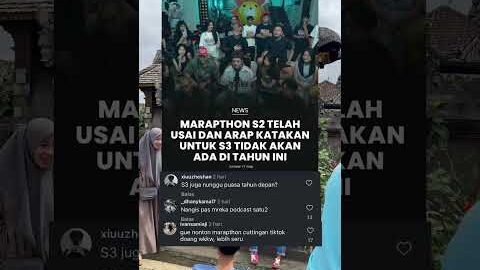 REZA ARAP BILANG MARAPHTON S3 ADA DI TAHUN DEPAN #rezaarap #yb #ybrap