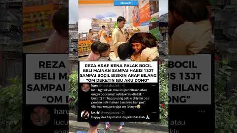 REZA ARAP KENA PALAK BOCIL #yb #ybrap #gaming