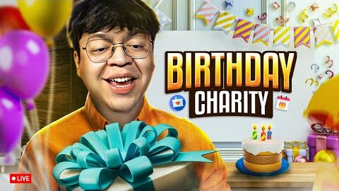 CHARITY STREAM – ULANG TAHUN DARI VIEWER UNTUK VIEWER KALI