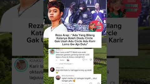 REZA ARAP AJAK ADU KARIR DARIPADA ADU CIRCLE, UDAH ADA KARIR BELUM ? #rezaarap #erikacarlina #shorts
