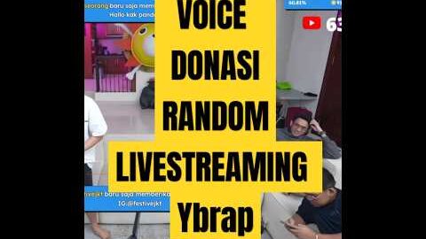 Voice donasi random di Livestreaming Ybrap ✨ #ybrap #yb #tierison #lyuka #garryang #tepe46 #short
