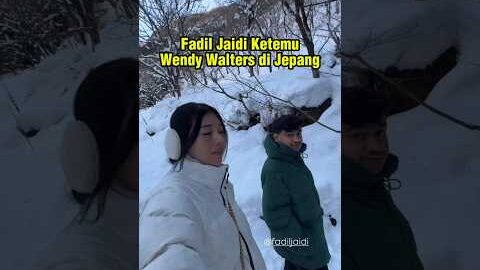Fadil Bareng Wendy Walters di Jepang #fadiljaidi #wendywalters #fadillucu #fadilkocak #ybrap