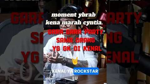 Ybrab kena marah cyntia #podcast #closethedoor #ybrap #deddycorbuzier #a4aclan