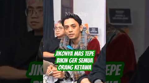 mas tepe di becandain reza arab lucu banget