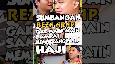 SUMBANGAN REZA ARAP GAK MAIN – MAIN #podcast
