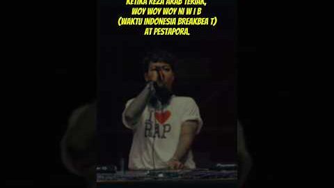 MOMENT KETIKA REZA ARAP TERIAK WOY INI WIB (WAKTU INDONESIA BREAKBEAT) #yb #rezaarap  #aloy #bravy