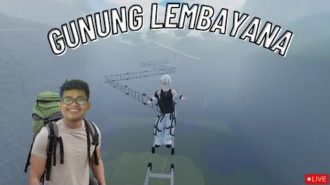 🔴aku mendaki gunung yang sempat rame di tiktok – Mt.Lembayana ROBLOX
