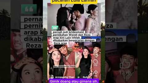 Reza Arap dan Lula Lahfah Pacaran??? #viral #beritaterkini #artisindo #shortsviral