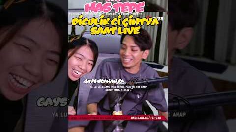 TEPE46 DICULIK REZA ARAP DAN CINTYA SAAT LIVE #rezaarap #tepe46
