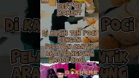 TEH POCI WITH PELYAN CANTIK … ‼️😁 #rezaarap #marapthon2