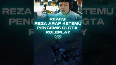 Reaksi Reza Arap shock Ketemu pengemis di GTA ROLEPLAY ❗❗ #motionliferp