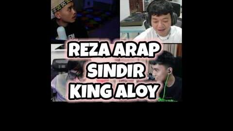 REZA ARAP SINDIR ALOY SAAT LIVE STREAMING ‼️🤣