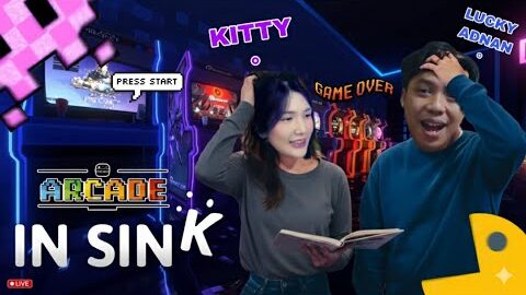 IN SINK UPDATE NEW LEVEL ARCADE WITH @christychriselle