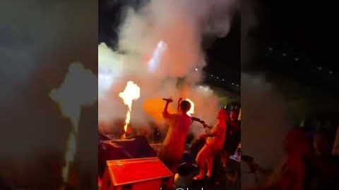 💥🔥 REZA ARAP YB A4A CLAN TEMBAK LANGIT DI ALLOBANK FESTIVAL 😭‼️ CROWD AUTO MELEDAK!! #StoryA4A