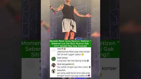 Reza Arap Nyanyi Modal Hey Hey Doang #rezaarap #dj #djviral #fyp #shortsviral