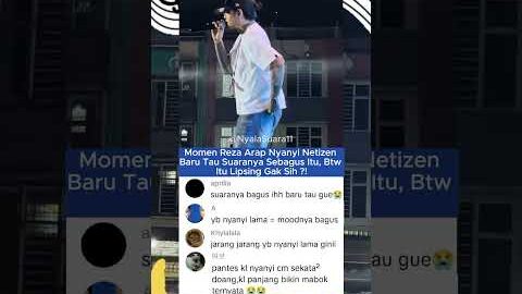 Reza Arap Ternyata Suaranya Bagus #rezaarap #konser #fyp #shortsviral