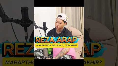 REZA ARAP KLARIFIKASI TENTANG MARAPTHON SEASON 3 😱#shorts #yb #podcast #ybrap #rezaarap #viral