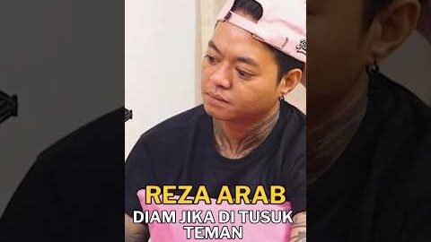 Reza arab diam jika di tusuk teman #rezaarap #yb #podcast