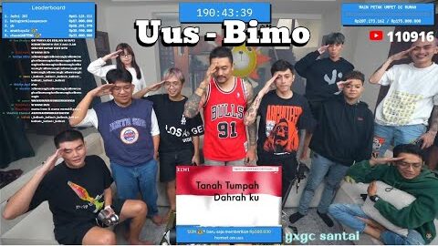 Uus bimo bintang tamu di livestream reza arap