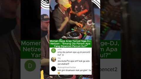 Reza Arap Nge-DJ Muter”in Apa Sih?! #rezaarap #weirdgenius #fypシ #shortsviral