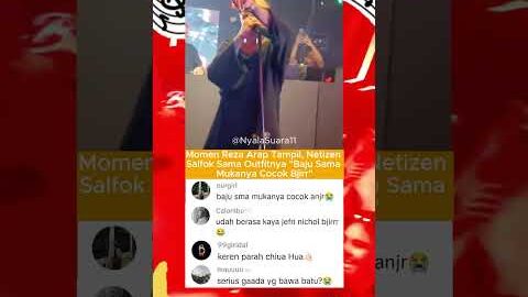 Reza Arap Outfitnya Bikin Salfok #rezaarap #weirdgenius #fyp #shortsviral