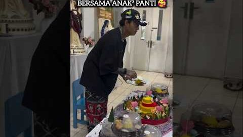 Reza Arap Rayain Ulang Tahun Bersama Anak² Panti #rezaarap #yb #ybrap