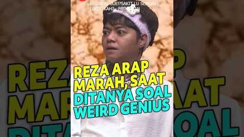 Kenapa Reza Arap Marah-marah Saat Ditanya Soal Weird Genius.. #rezaarapoktovian #deddycorbuzier