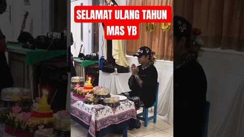 PERAYaAAN ULANG TAHUN REZA ARAP MAS YB #yb #aaaclan #marapthon