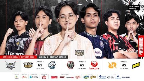 🔴 LIVE | MPL ID S16 | RS Hari 3 Minggu 9 | Bahasa Indonesia