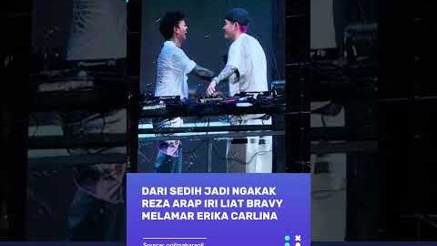 Momen Haru Jadi Lucu Reza Arap Nangis Liat DJ Bravy Lamar Erika Carlina